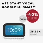 image d'une offre promotionnel sur les assistant vocal google MI Smart a -40%