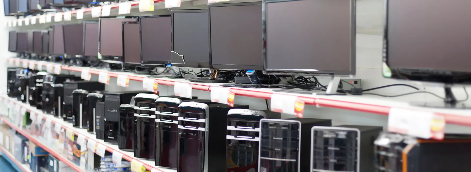 Image d'une boutique d'informatique